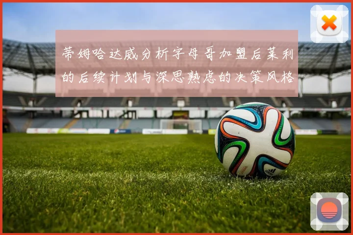 蒂姆哈达威分析字母哥加盟后莱利的后续计划与深思熟虑的决策风格